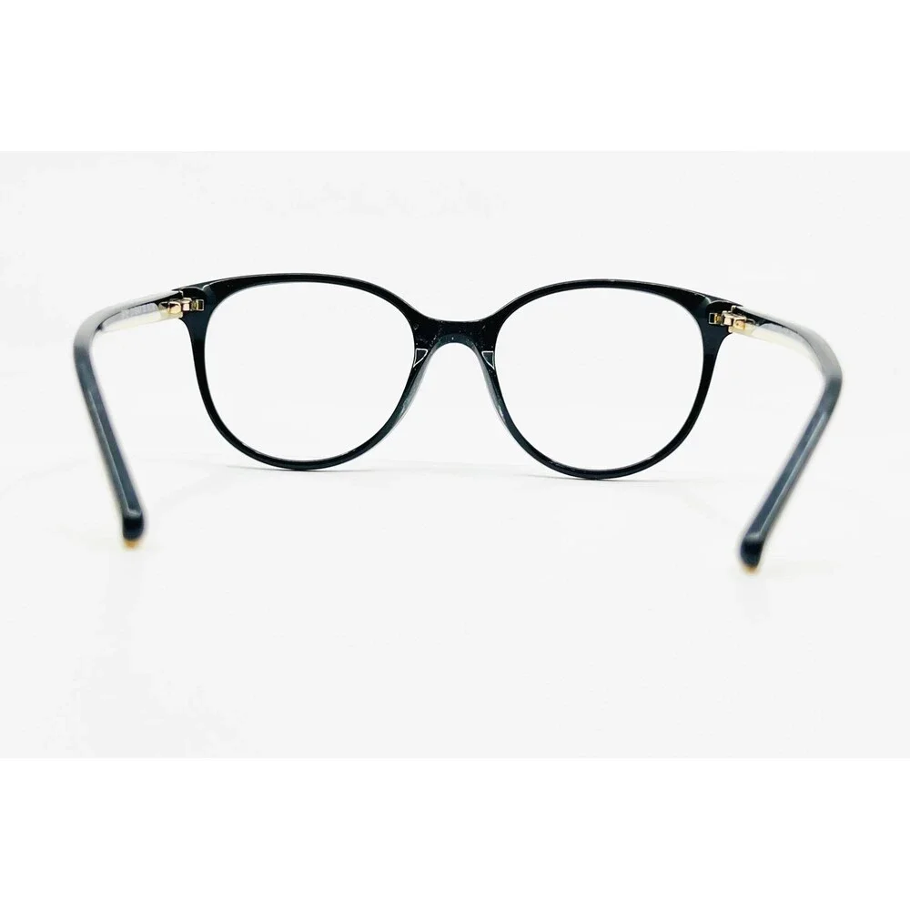 Sonia Rykiel Eyeglasses Womens Black Paris SR7359 C01 Round Frames 51-18-135